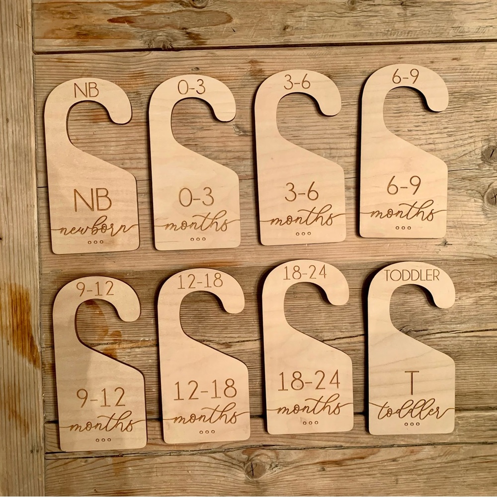 Baby Closet Dividers, NB thru Toddler